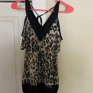 Wet seal small leopard shirt